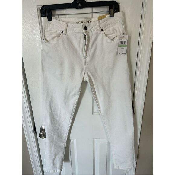 Michael Kors Denim - Michael Kors white jeans skinny size 8